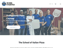Tablet Screenshot of pizzaschool.ca